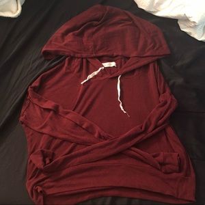 Abercrombie & Fitch lightweight crop pullover